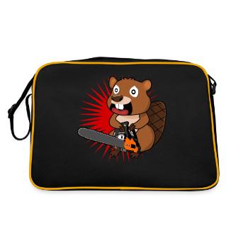Tronçonneuse Tronçonneuse Tronçonneuses - Sac Retro - noir/or - Dos