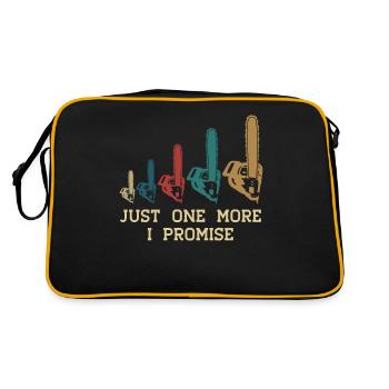 Tronçonneuse Tronçonneuse rétro - Sac Retro - noir/or - Dos