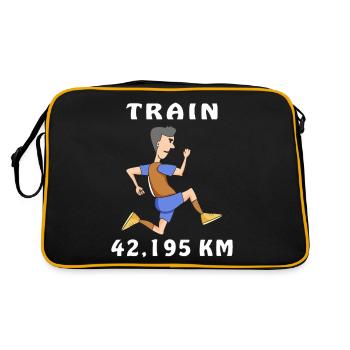 JOG - Retro Bag - black/gold - Back