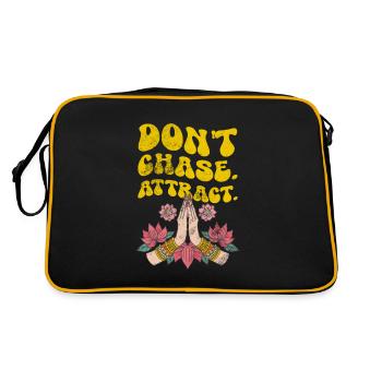 Méditation - Sac Retro - noir/or - Dos