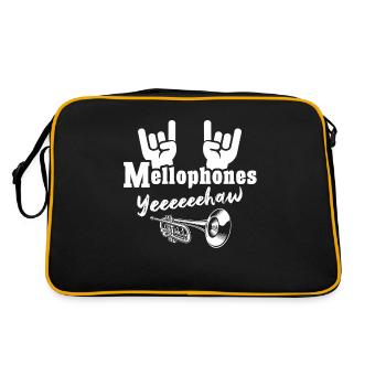 Lecteur de mellophone Mellophone - Sac Retro - noir/or - Dos