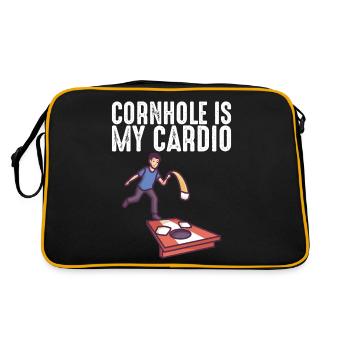 Raquette de pickleball Pickle Ball Je Ne Joue Pas Alway - Sac Retro - noir/or - Dos