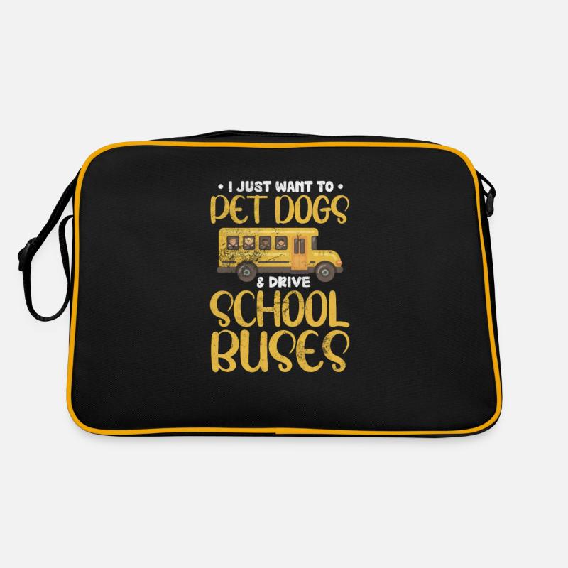 Busfahrer Retro Tasche