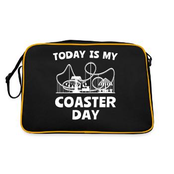 Roller Coaster Roller Coaster Lovers - Retro Bag - black/gold - Back