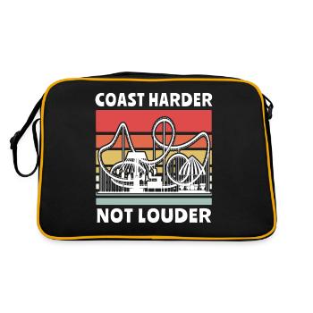 Roller Coaster Roller Coaster Riders - Retro Bag - black/gold - Back