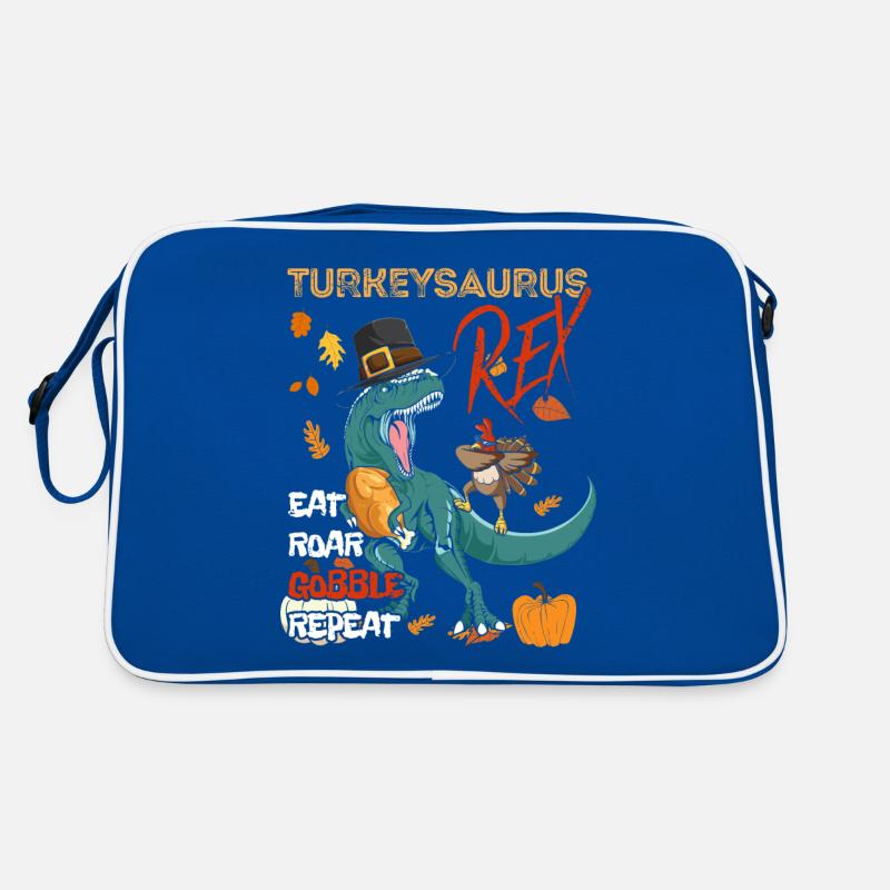 Kinder Lustiger Turkeysaurus Rex Dab Turkey Dino Retro Tasche