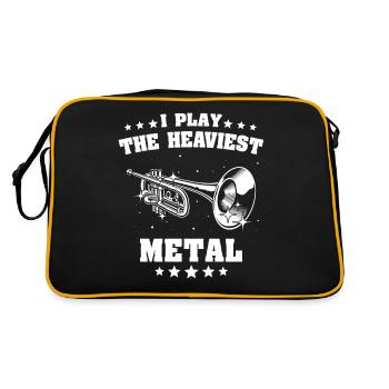 Winds, instrument, trumpet, flugelhorn - Retro Bag - black/gold - Back