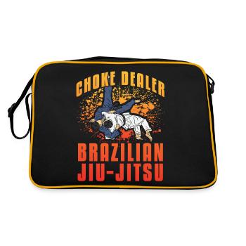 Choke Dealer Jiu-Jitsu Brésilien - Sac Retro - noir/or - Dos