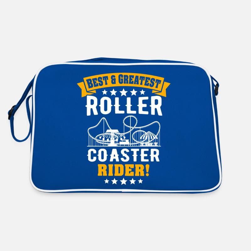 Achterbahn Roller Coaster Retro Tasche