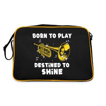 Musicien mellophone - Sac Retro - noir/or - Dos