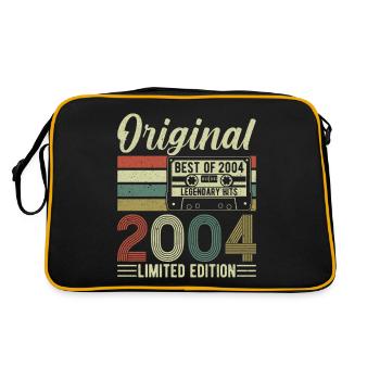 2004 - Anniversaire Vintage - Sac Retro - noir/or - Dos