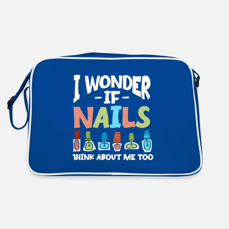 Nail Technician Nail Salon Nail Tech Retro Bag