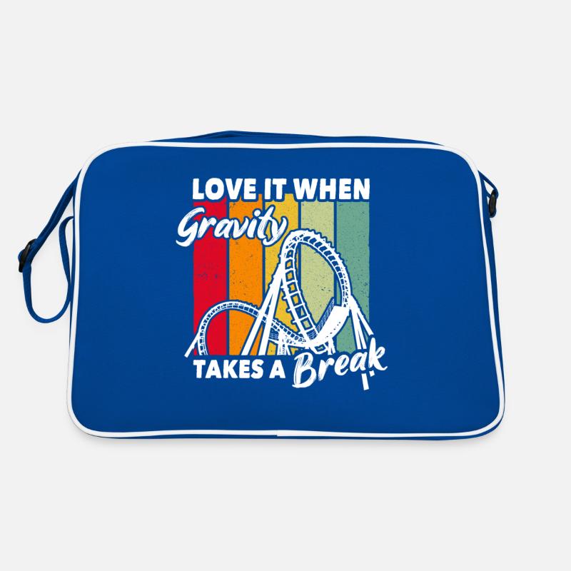 Achterbahn Roller Coaster Retro Tasche