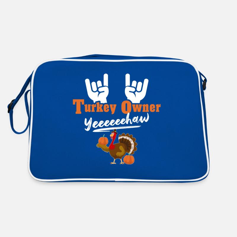 Truthahn Turkey Retro Tasche
