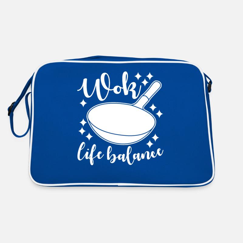 Poêle de cuisson wok Sac Retro