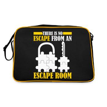Jeu d’évasion Escape Game - Sac Retro - noir/or - Dos