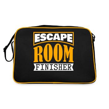 Jeu d’évasion Joke Escape Room - Sac Retro - noir/or - Dos