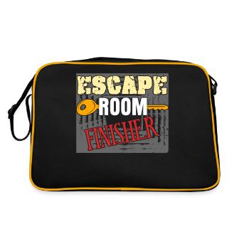 Jeu d’évasion Finisher Escape Room - Sac Retro - noir/or - Dos
