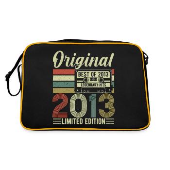2013 - Millésime 10ème Anniversaire - Sac Retro - noir/or - Dos