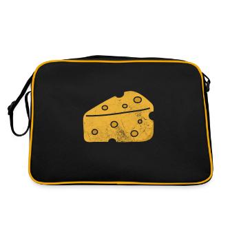 Cheese - Retro Bag - black/gold - Back