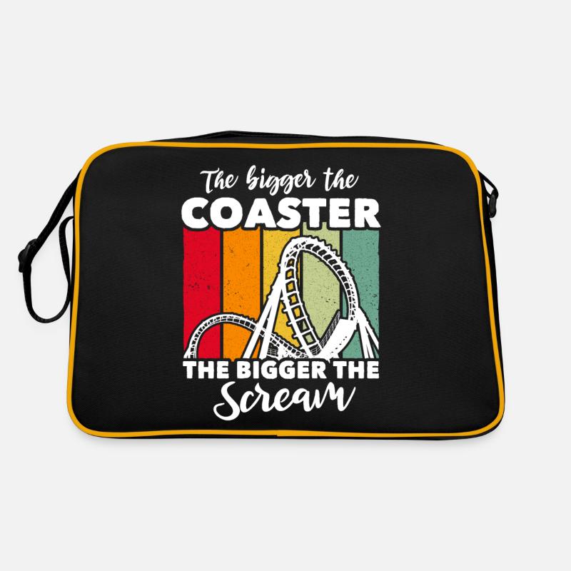 Roller Coaster Roller Coaster Lovers Retro Bag
