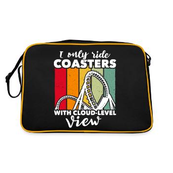 Roller Coaster Roller Coaster Lovers - Retro Bag - black/gold - Back