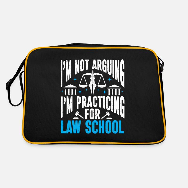 Anwalt Geschenk Juraschule Studentenhumor Anwalt Retro Tasche
