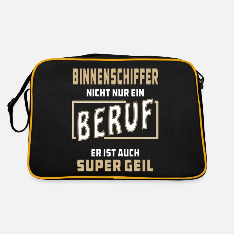 BINNENSCHIFFER NICHT NUR EIN BERUF Retro Tasche