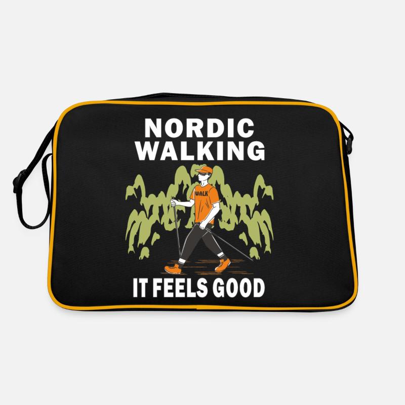 NORDIC WALKING RUN WITH Retro Tasche