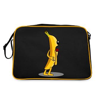 Bananas Circle Game Banana - Retro Bag - black/gold - Back