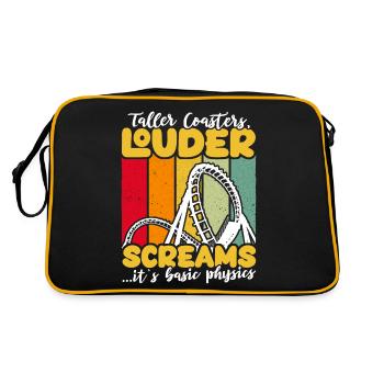 Roller Coaster Roller Coaster Riders - Retro Bag - black/gold - Back