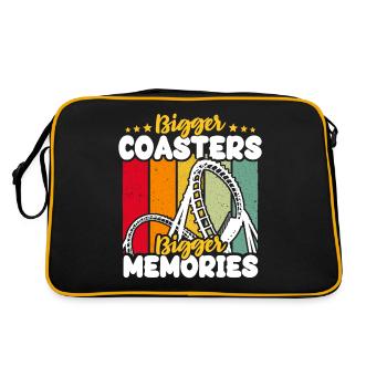 Roller Coaster Roller Coaster Riders - Retro Bag - black/gold - Back