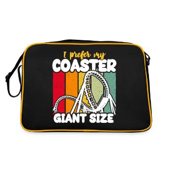 Roller Coaster Roller Coaster Riders - Retro Bag - black/gold - Back