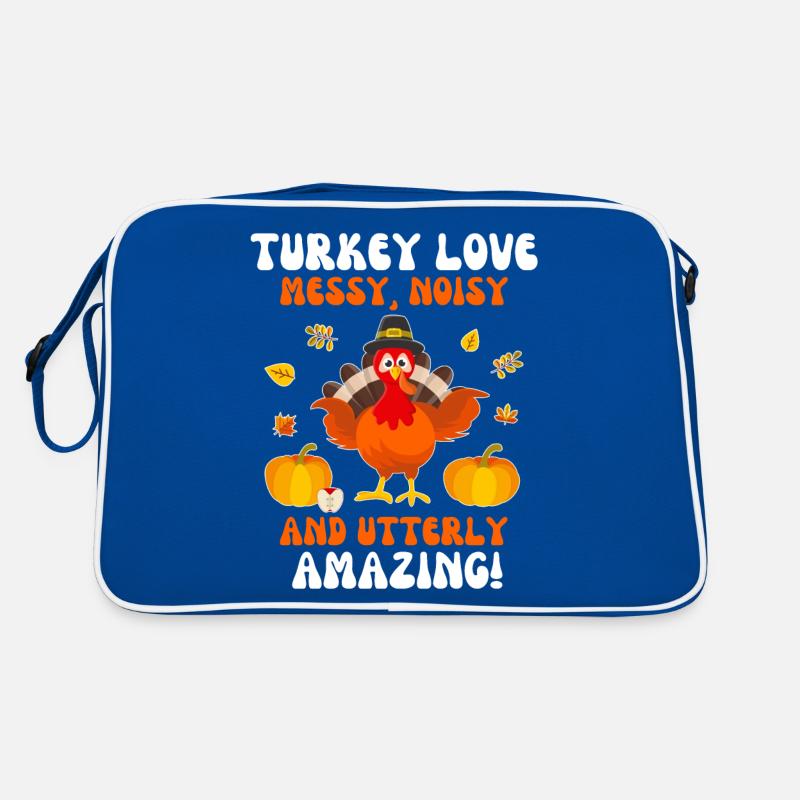 Truthahn Sprüche Retro Tasche