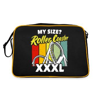 Roller Coaster Roller Coaster Riders - Retro Bag - black/gold - Back