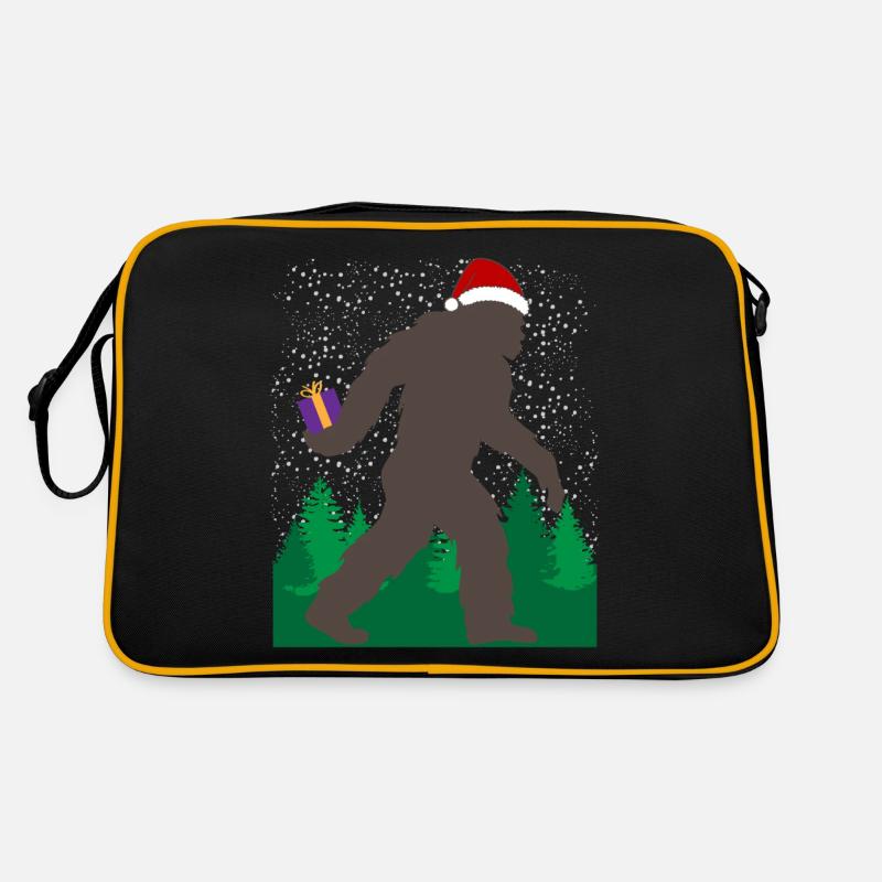 Christmas Gnome Gift Bearer Festive Retro Bag