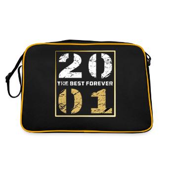 LE MEILLEUR FOREVER 2001 - Sac Retro - noir/or - Dos