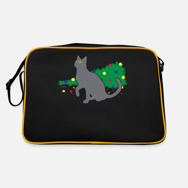 Cadeau d’accident d’arbre de Noël chat du Chaos Sac Retro