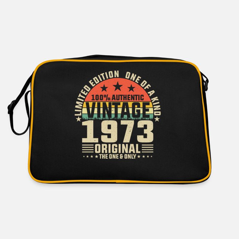Chemise d’anniversaire 1973 Sac Retro