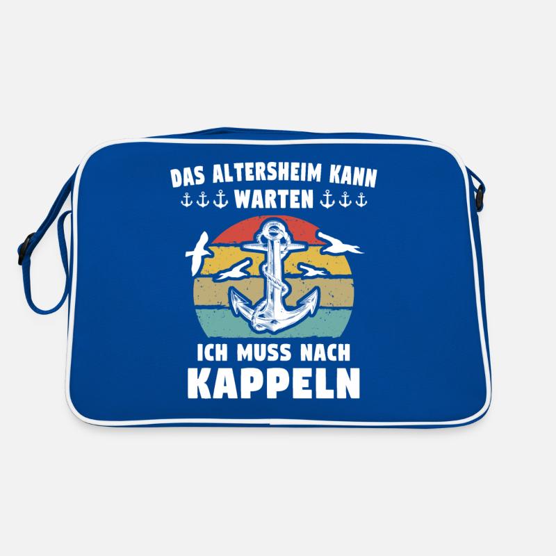 Kappeln Sprüche Retro Tasche