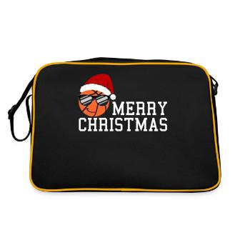 Basket-ball, Voeux de Noël, Magie athlétique - Sac Retro - noir/or - Dos