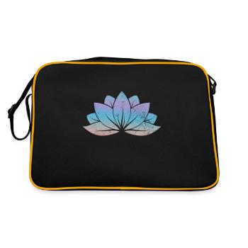 Méditation - Sac Retro - noir/or - Dos