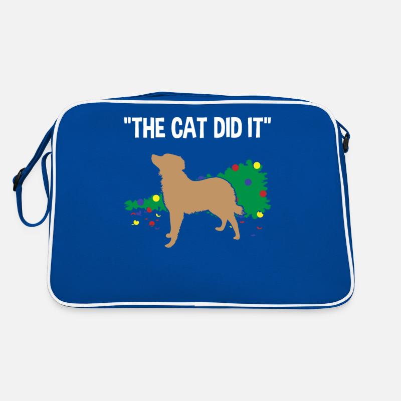 Chaos Dog Arbre de Noël Automne Fun Sac Retro