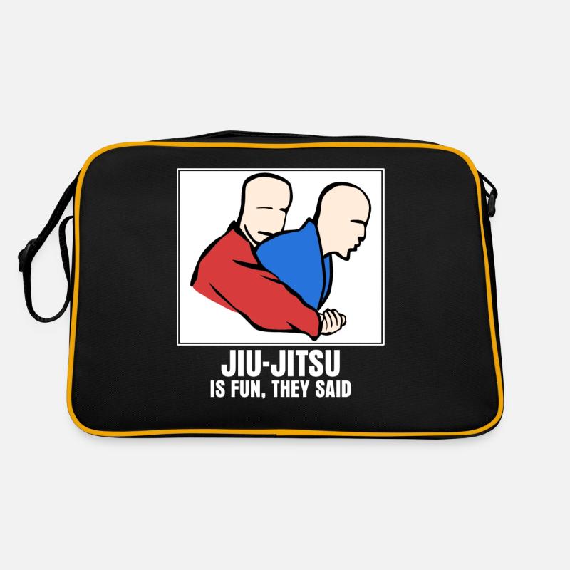 BJJ Ju-Jitsu Brésilien Jiu-Jitsu Sac Retro