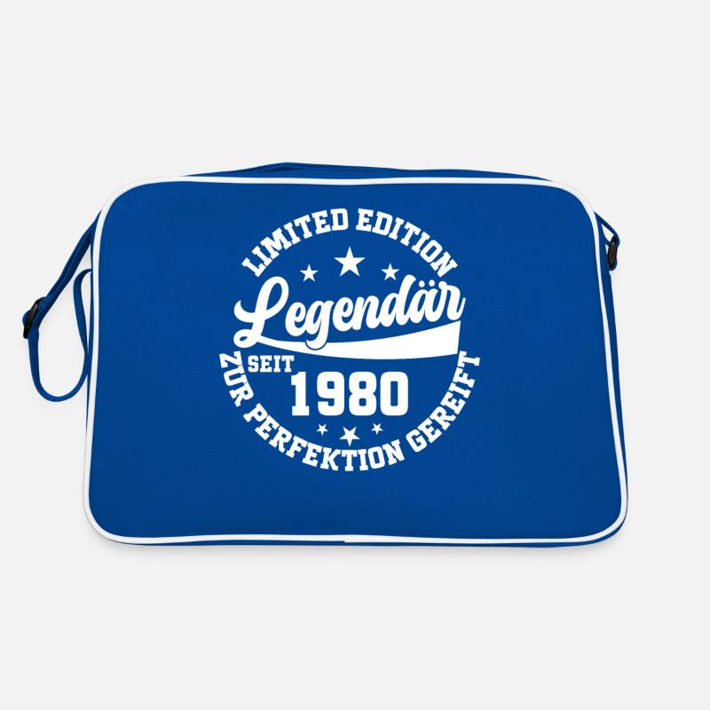 Legendär seit 1980 - Retro Geburtstagsshirt Retro Tasche
