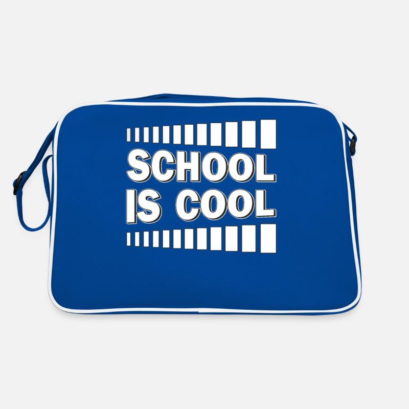 SCHOOL IS COOL Retro Tasche