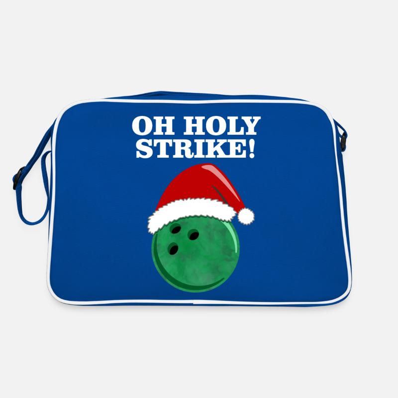 Oh Holy Strike Bowling Weihnachtsgeschenk Retro Tasche