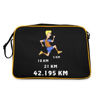 JOG - Retro Bag - black/gold - Back