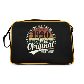 Chemise d’anniversaire emblématique des années 1990 - Sac Retro - noir/or - Dos
