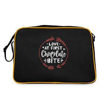 Chocolat - Sac Retro - noir/or - Dos